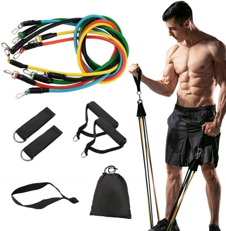 Resistance Bands Set — 11pcs