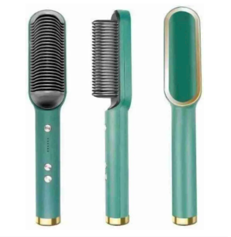 Electric Professional Hair Straightening Brush