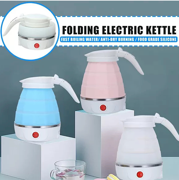 Portable Foldable Electric Kettle — 600ml